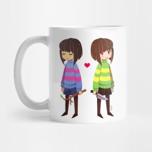 Frisk & Chara Mug